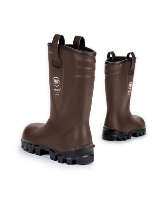 Cizme protectie Bekina RigliteX SolidGrip, S5, imblanite, maro/negru [7]