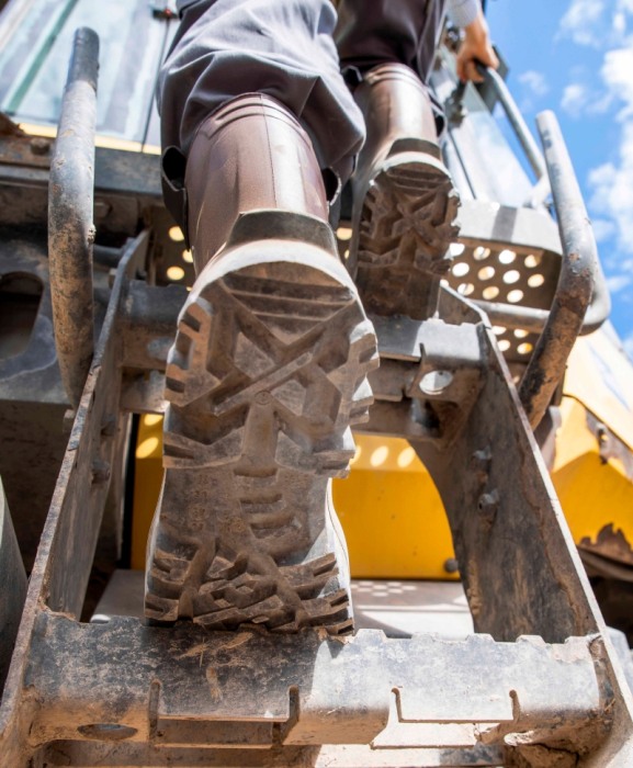 Cizme protectie Bekina RigliteX SolidGrip, S5, imblanite, maro/negru [12]