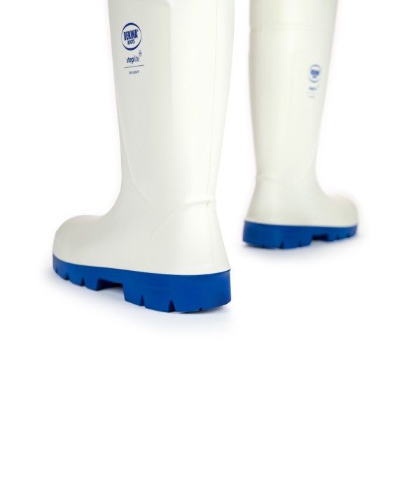 Cizme protectie Bekina Steplite EasyGrip, O4, alb/albastru [7]