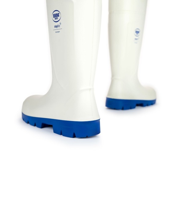 Cizme protectie Bekina Steplite EasyGrip, S4, alb/albastru [9]