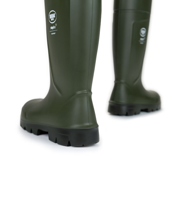 Cizme protectie Bekina Steplite EasyGrip, S4, verde/negru [6]