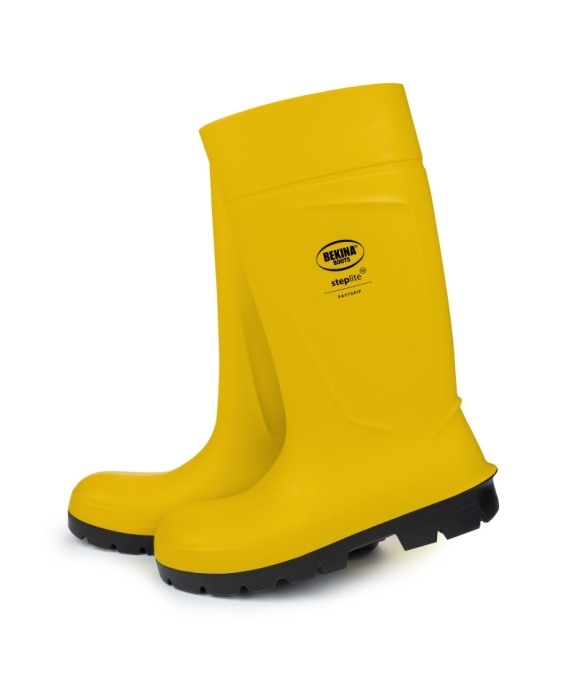 Cizme protectie Bekina Steplite EasyGrip, S5, galben/negru [3]