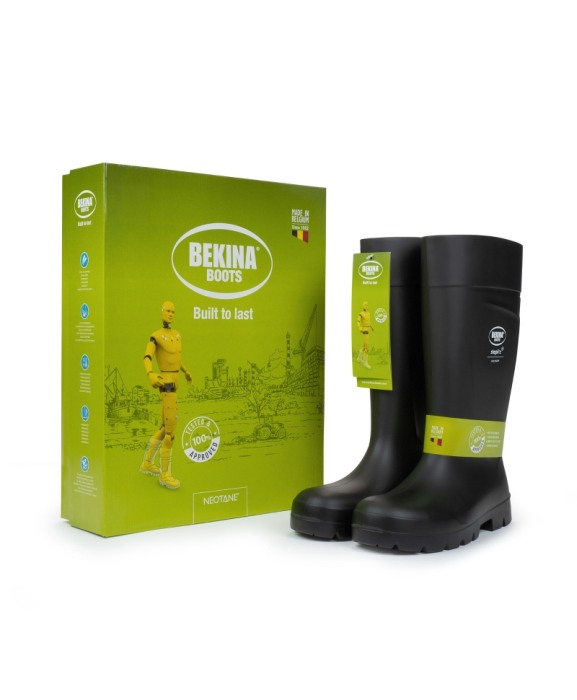 Cizme protectie Bekina Steplite EasyGrip, S5, negru/negru [6]