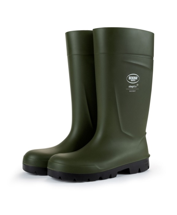 Cizme protectie Bekina Steplite EasyGrip, S5, verde/negru [2]