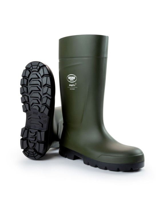 Cizme protectie Bekina Steplite EasyGrip, S5, verde/negru [5]