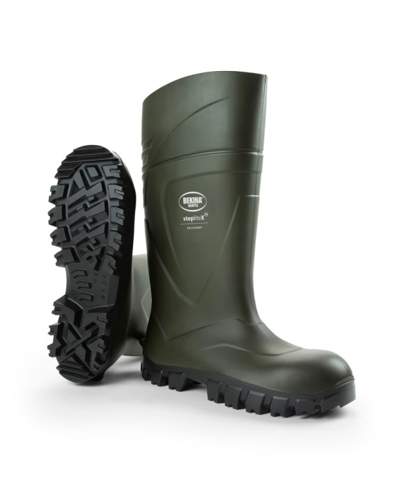 Cizme protectie Bekina StepliteX SolidGrip, O4, verde/negru [5]