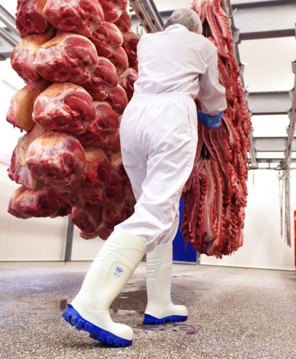 Cizme protectie Bekina StepliteX SolidGrip, S4, alb/albastru [17]