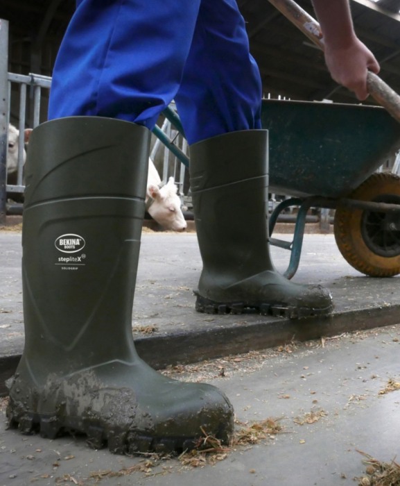 Cizme protectie Bekina StepliteX SolidGrip, S5, verde/negru [16]