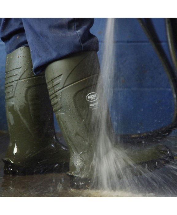 Cizme protectie Bekina StepliteX SolidGrip, S5, verde/negru [15]