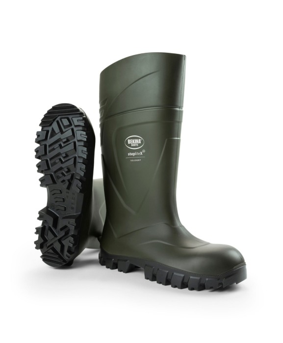 Cizme protectie Bekina StepliteX SolidGrip, S5, verde/negru [5]