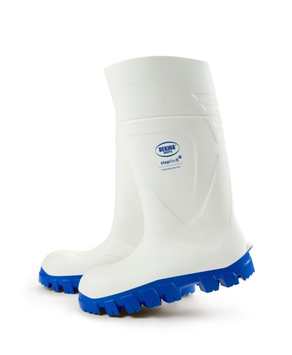 Cizme protectie Bekina StepliteX ThermoProtec, S4, alb/albastru [3]