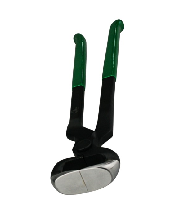 Cleste trimaj ongloane, 38 cm, Allredo, cu manere izolate, verzi [3]