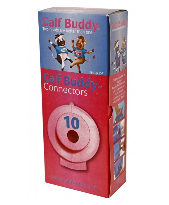 Conector pentru tetina Milk Bar Calf Buddy pentru alaptare vitei, set 10 bucati [2]