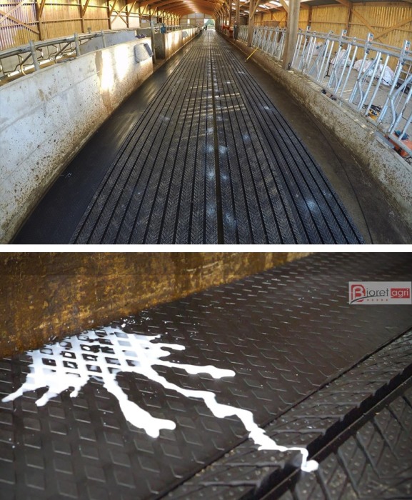 Covor de trafic din cauciuc cu canale de scurgere, Bioret MAGELLAN GROOVE, 25mm grosime [2]