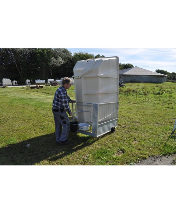 Cuseta individuala vitei Calf-Tel ECO cu gard metalic FlexyFence H&L [20]