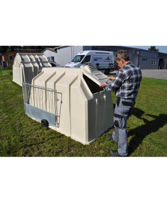 Cuseta individuala vitei Calf-Tel PRO II cu gard metalic FlexyFence H&L [17]