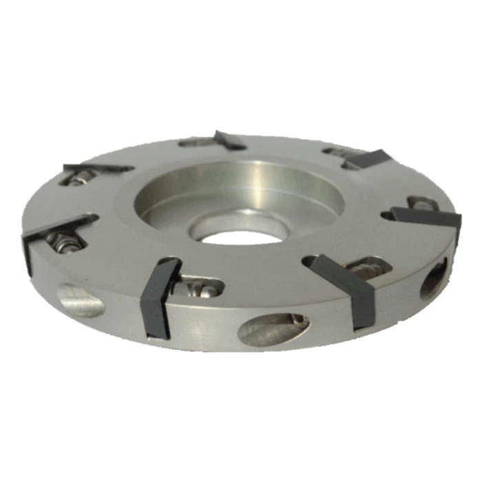 Disc trimaj ongloane 100 mm din aluminiu cu 7 lame, inchis, Demotec DL-Soft [2]