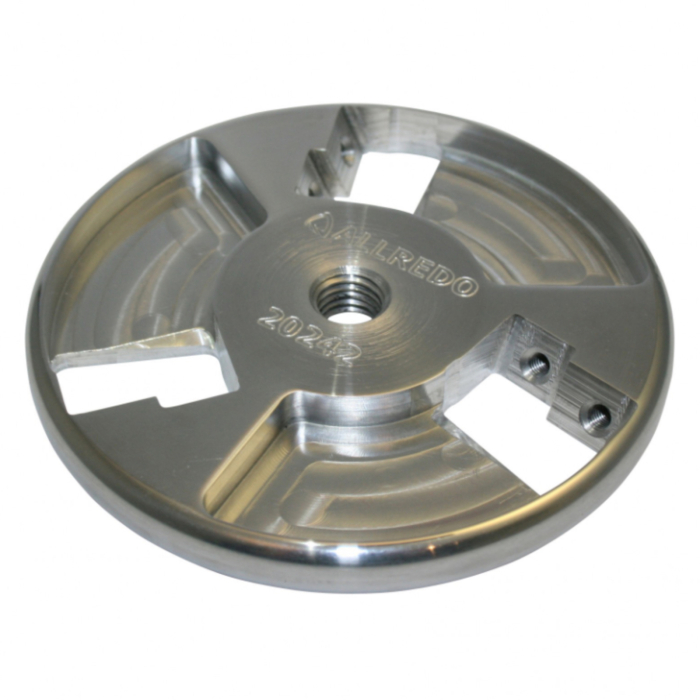 Disc trimaj ongloane 120 mm din aluminiu, inchis, cu 6 lame reversibile din titan, Allredo SA10 [2]