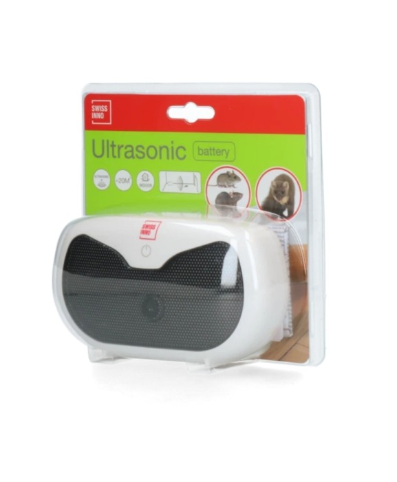 Dispozitiv cu ultrasunete pentru alungarea rozatoarelor, Swissinno Battery, 20 mp [2]