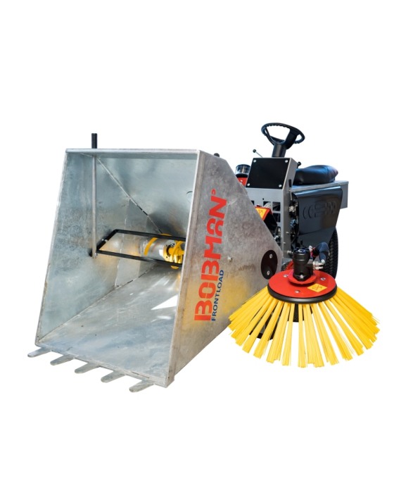 Echipament multifunctional pentru intretinerea cusetelor, Bobman Frontload, galvanizat, 3WD [3]