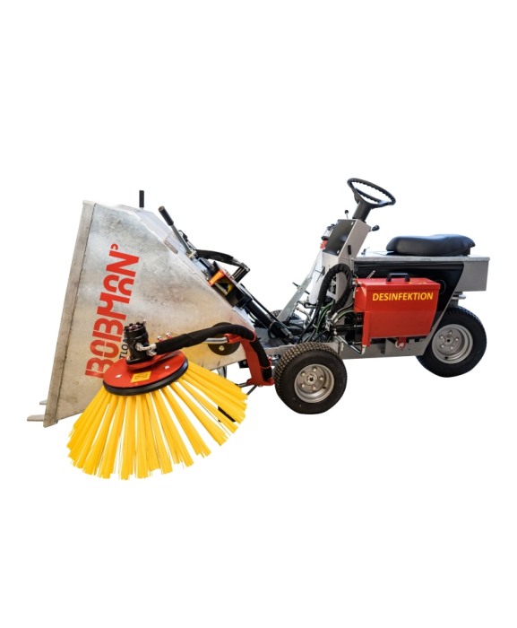 Echipament multifunctional pentru intretinerea cusetelor, Bobman Frontload, galvanizat, 3WD [2]