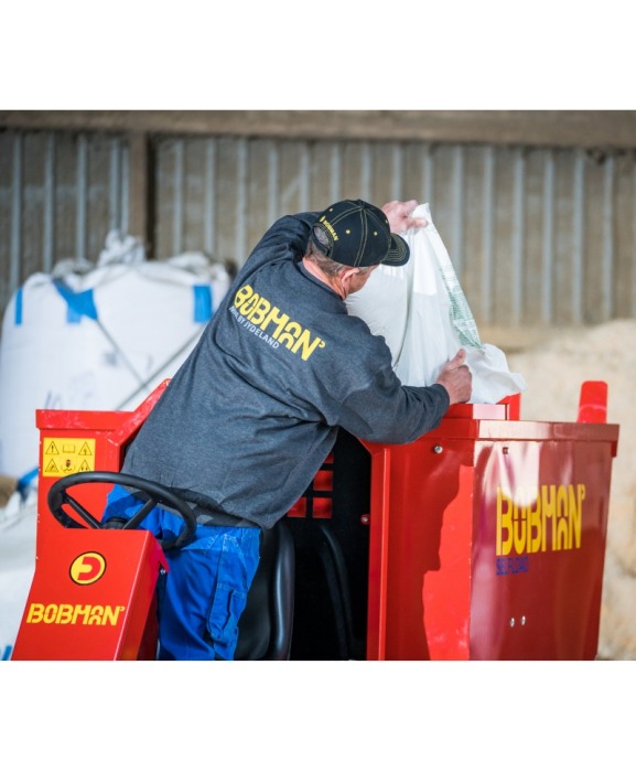 Echipament multifunctional pentru intretinerea cusetelor, Bobman Selfload, diesel, 3WD [10]