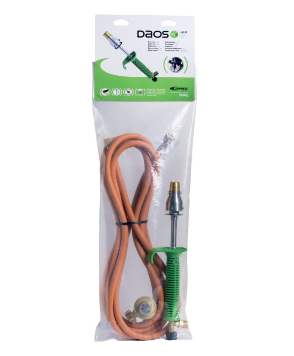 Ecornator cu gaz Express Farming Daos pentru butelie gaz [3]