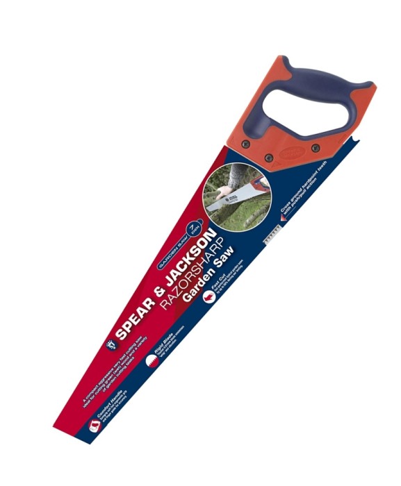 Fierastrau manual gradina cu maner Suregrip, lama 455 mm, 7 TPI, Spear & Jackson Woodworking [2]