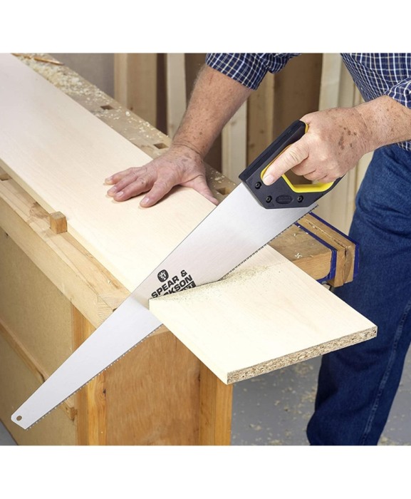 Fierastrau manual Predator cu dinti tripli cu maner Suregrip, lama 560 mm, 10 TPI, Spear & Jackson Woodworking [3]