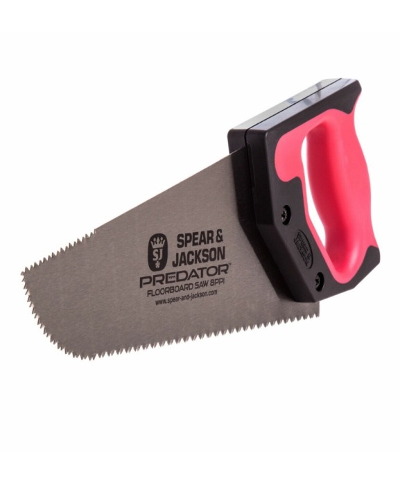 Fierastrau manual Predator cu maner Suregrip, lama otel carbon 280 mm, 8 TPI, Spear & Jackson Woodworking [2]
