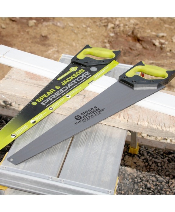 Fierastrau manual Predator Second Fix cu maner Suregrip, lama 560 mm, 10 TPI, Spear & Jackson Woodworking [4]