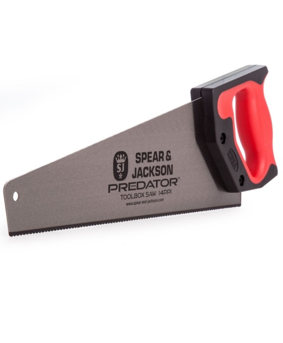 Fierastrau manual Predator universal cu maner Suregrip, lama 356 mm, 14 TPI, Spear & Jackson Woodworking [3]