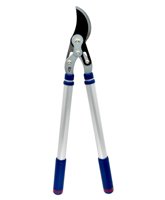 Foarfeca crengi tip bypass cu lama otel carbon cu teflon, maner aluminiu telescopic, Spear & Jackson Razorsharp Advantage [1]