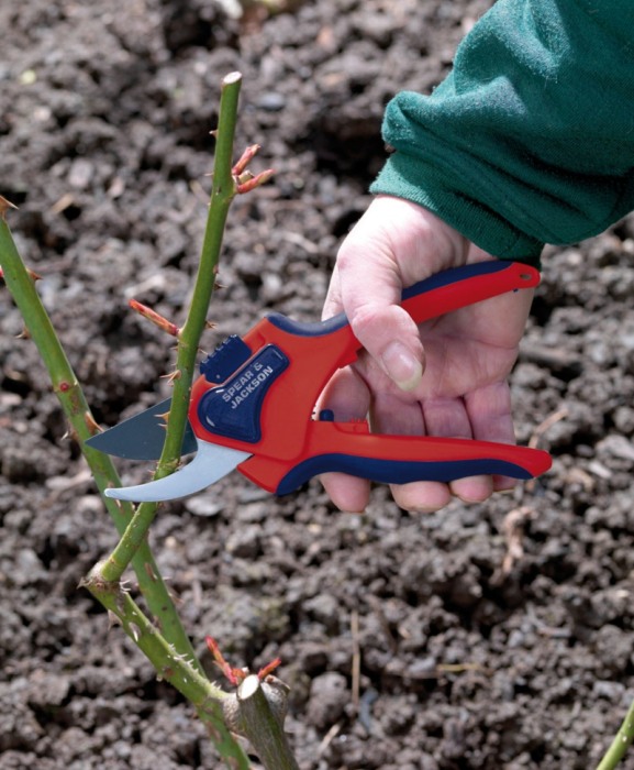 Foarfeca mica gradina tip bypass cu lama otel SK5 cu teflon, Spear & Jackson Razorsharp Advantage [4]