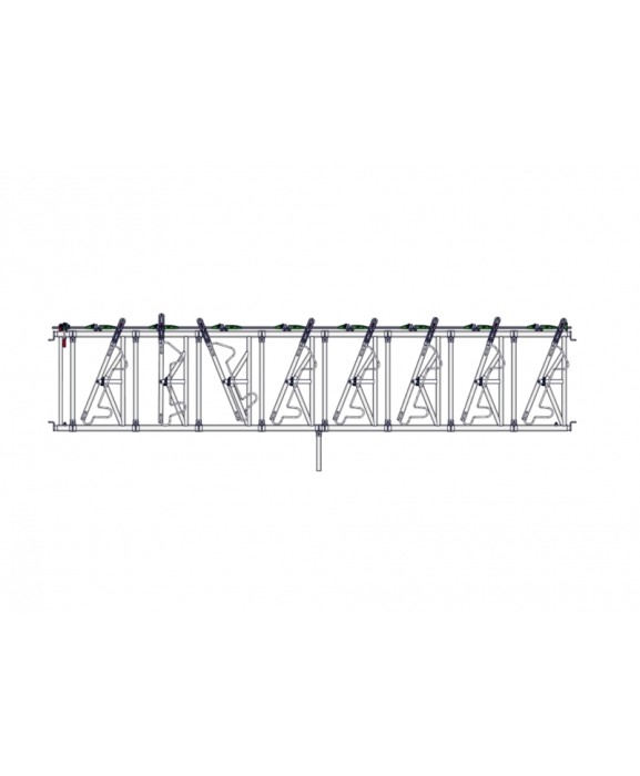 Front furajare autoblocant, Jourdain  Safety IV, ajustabil [7]