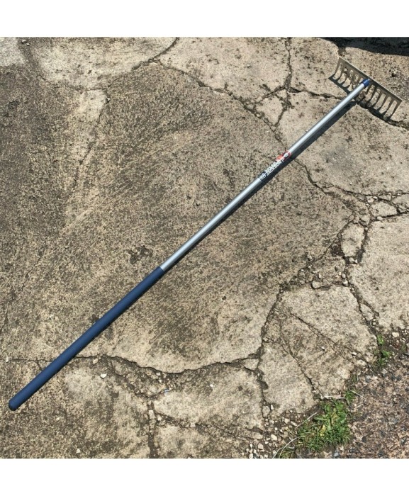 Grebla dreapta cu dinti din inox, coada de aluminiu, Spear & Jackson Select Stainless [2]