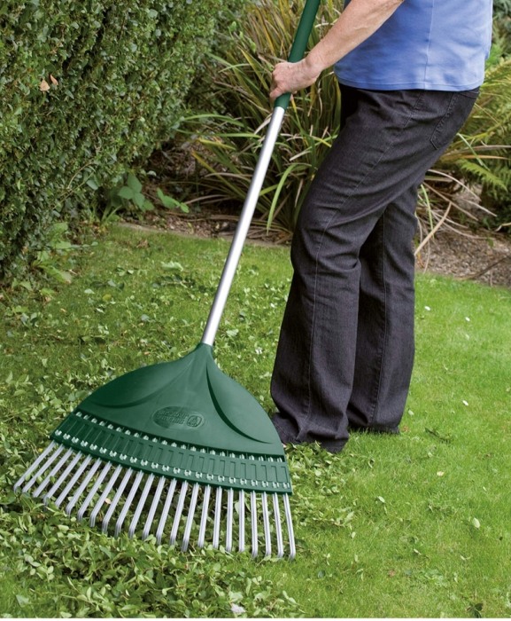 Grebla tip evantai flexibila cu dinti de plastic, coada de aluminiu, Spear & Jackson Kew Garden [4]