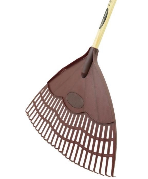 Grebla tip evantai flexibila cu dinti de plastic, coada lemn, Spear & Jackson Traditional [2]