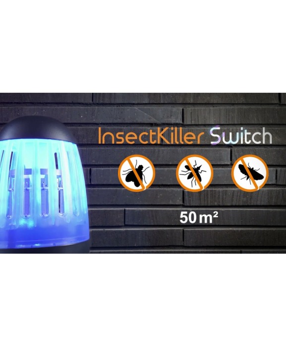 Lampa de protectie impotriva insectelor cu led si lumina UV, Knock Off InsectKiller Switch [4]