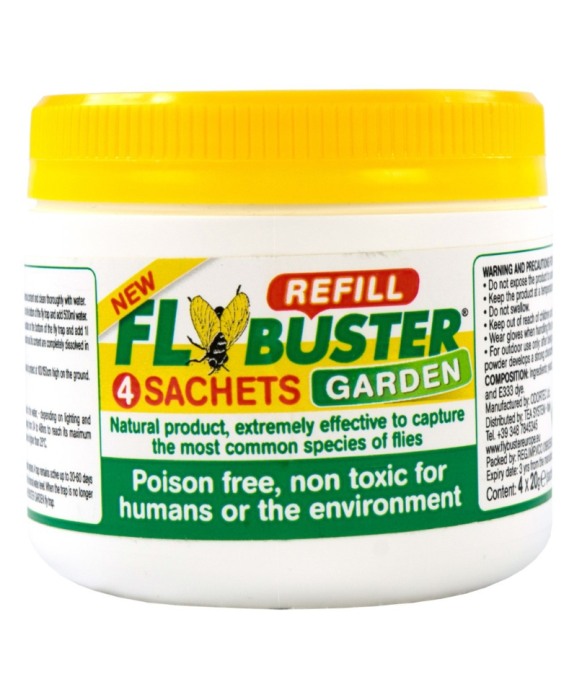 Momeala pentru galeata capcana muste, Flybuster, 4 x 20 g [5]