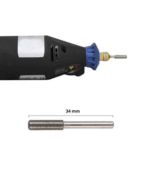 Pila diamantata rotativa DICK, cu fixare in mandrina, granulatie D64 [2]