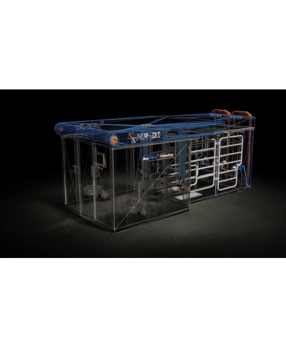 Robot de muls vaci BouMatic Gemini UP cu doua posturi [7]