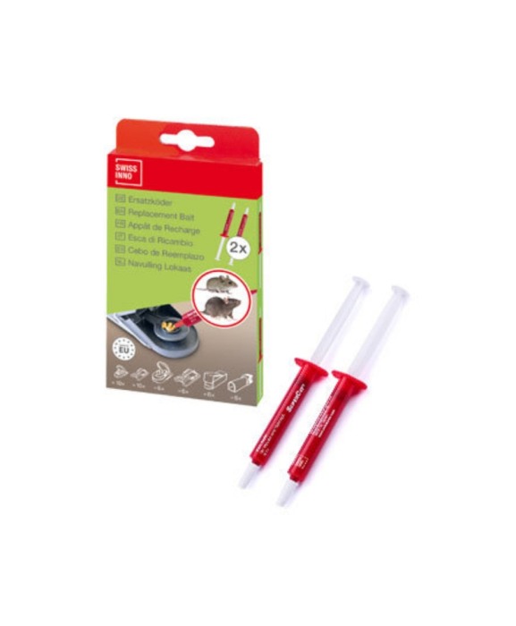 Seringi rezerva momeala naturala pentru capcanele de rozatoare Swissinno SuperCat, set 2 bucati [2]