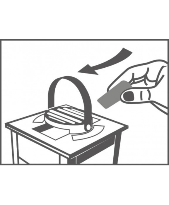 Set 3 pastile si lumanari, rezerve pentru felinarul indepartare tantari Swissinno Mosquito Stop Lantern, actiune 12h [4]