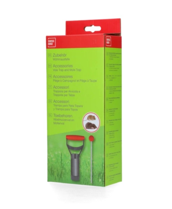 Set sonda si plantator capcane cartite si soareci de camp Swissinno SuperCat Mole & Vole Traps [4]