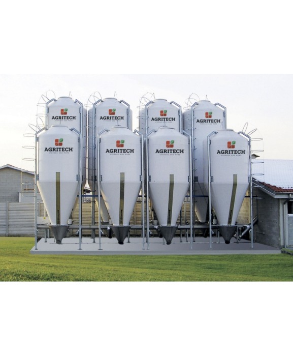 Siloz vertical, fibra de sticla, Agritech SIV [5]