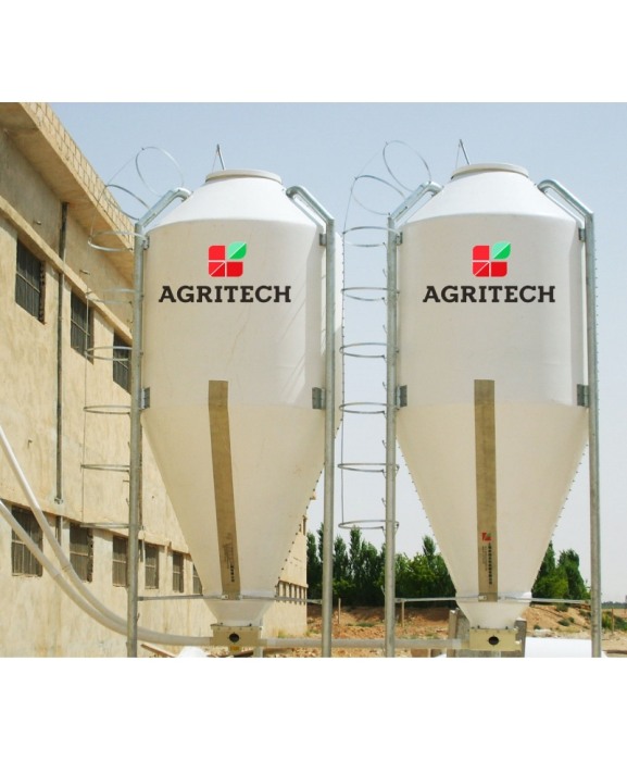 Siloz vertical, fibra de sticla, Agritech SIV [3]