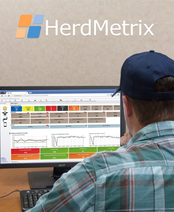 Sistem de management ferme vaci lapte BouMatic HerdMetrix [2]