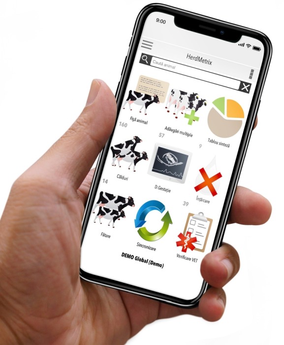 Sistem de management ferme vaci lapte BouMatic HerdMetrix [3]