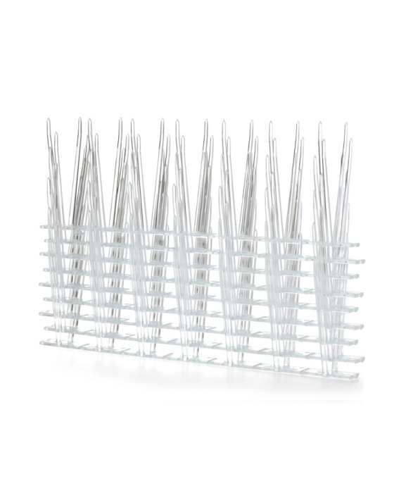 Tepi impotriva pasarilor, policarbonat transparent, 300cm, adeziv inclus, Swissinno Bird Spikes [3]